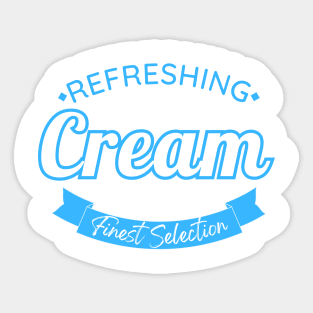 Finest Quality Cream Sticker